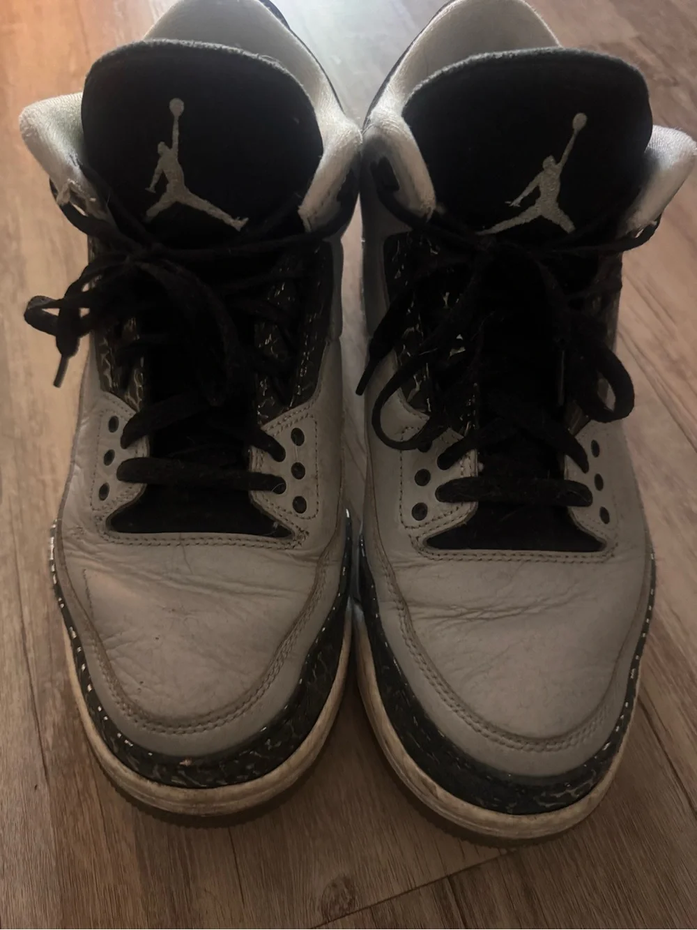 Jordan Black and White Low-Top Sneaker